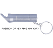 porte-clés torche en métal